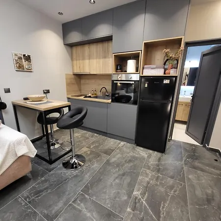 Modern Studio In Veria Center, Near Elia Square Buitenkant foto