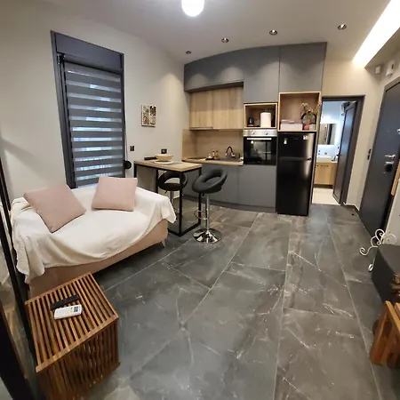Modern Studio In Veria Center, Near Elia Square Buitenkant foto