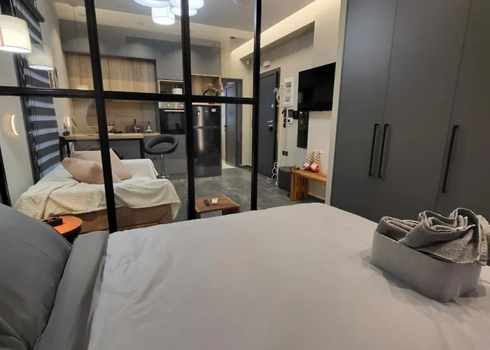 Modern Studio In Veria Center, Near Elia Square